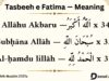 What is Tasbeeh Fatima and how to recite it? (With Meaning & benefits) Tasbeeh e Fatima